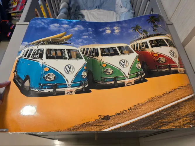 Poster Kombi Licenciado VW 50x70cm