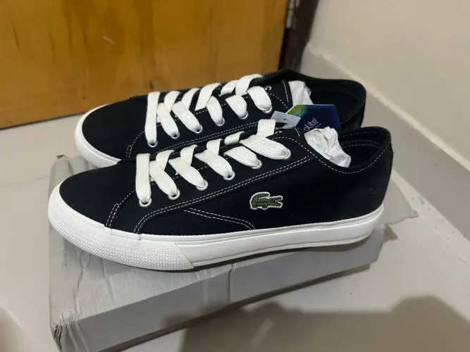 TÊNIS LACOSTE ORIGINAL CASUAL NUNCA USADO 41/42