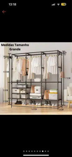 Arara de Roupa / Cabideiro