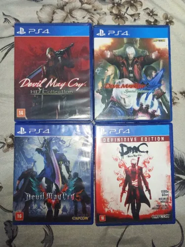 [RARO] Devil may cry PS4 Pack