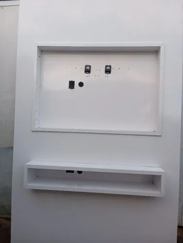 Rack para tv com painel
