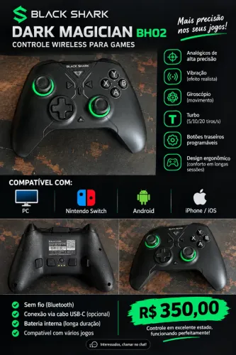 Controle gamer
