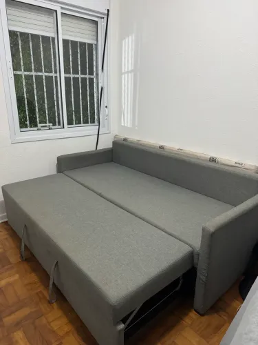 Sofá Cama Cinza