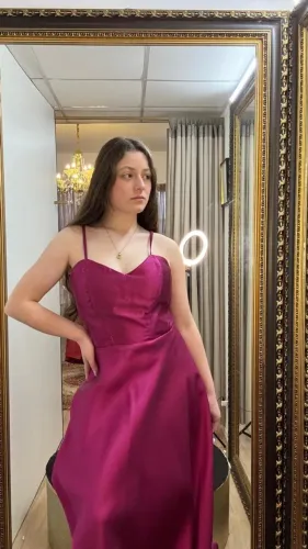 Vestido fucia