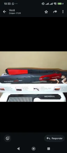 Prancha de cabelo  promoção 