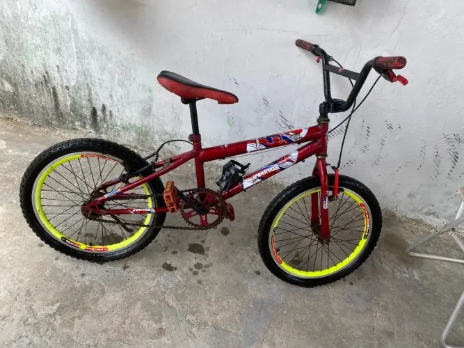 Bike Cross homem aranha