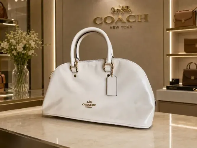 Bolsa Coach Original - Branca | Nova com Etiqueta