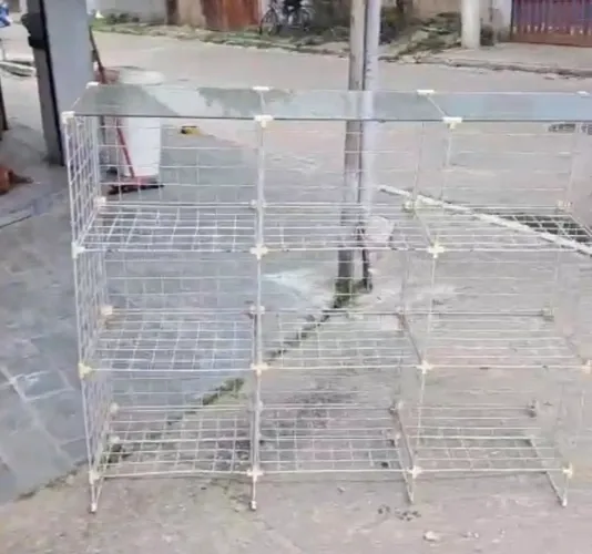 Armário aramado pra guardar coisas