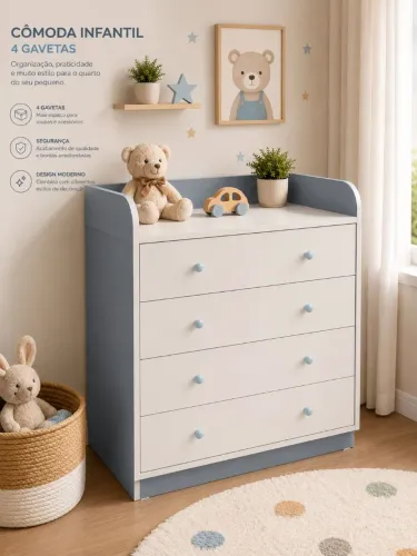 Cômoda infantil