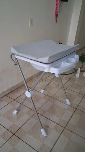 Banheira com trocador 