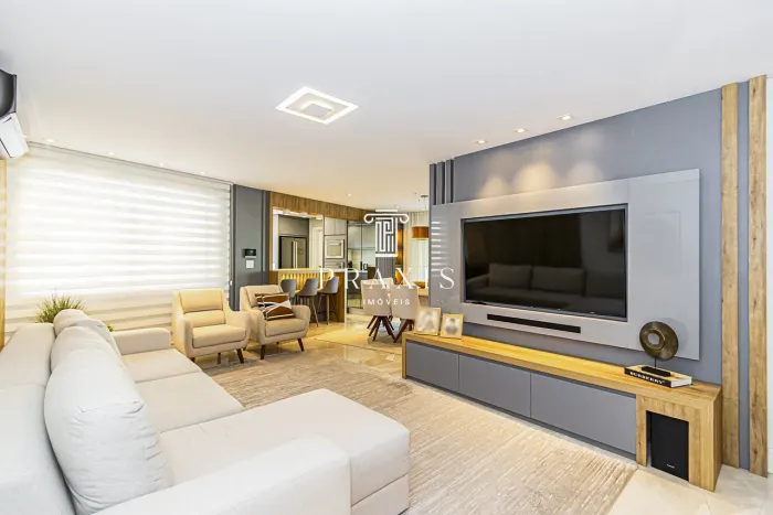 Apartamento 162m², 3 suítes, closet, 3 vagas - Ahú, Curitiba PR