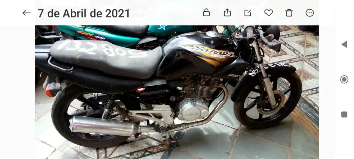 Peças da CBX 200 Estrada