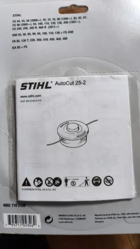 CABECOTE DE CORTE AUTOCUT 25-2 STIHL
