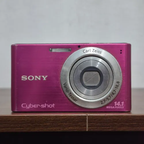 Cybershot Sony Dsc-W320 Rosa Completa - Ler Descrição