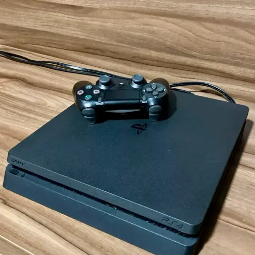 Ps4 + 10 jogos + um suporte pra carregar dois controles 