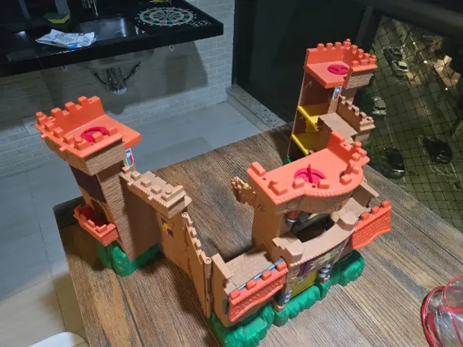 Bota Fora - Castelo Imaginext Mundo do Dragão (Fisher-Price) - Estrutura
