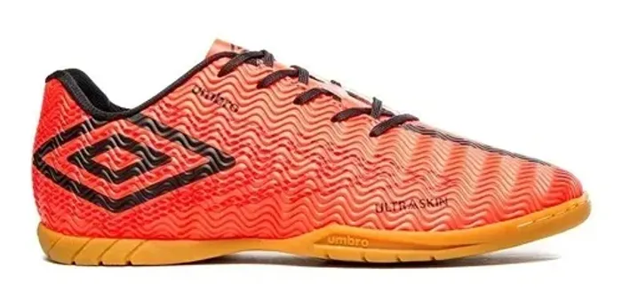 Chuteira Futsal Umbro Ultraskin n° 41 Laranja