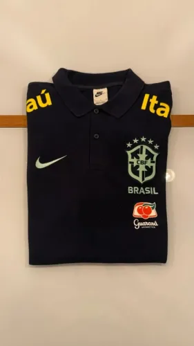 Camisa Polo Nike Seleção Brasileira Tamanho G