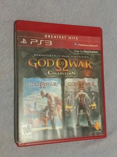 Jogo original Sony Playstation 3 God of War Collection 2 em 1 Ps3 mídia nova