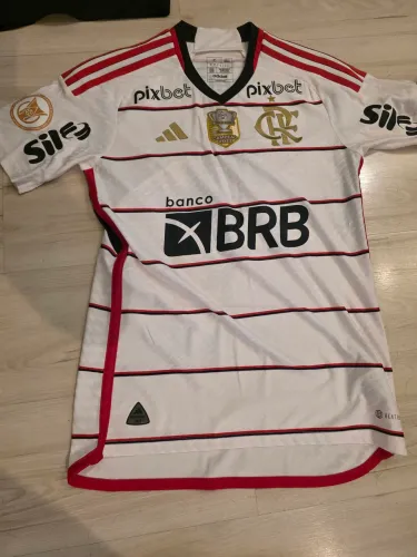 Camisa Flamengo 2023 branca preparada jogo único 