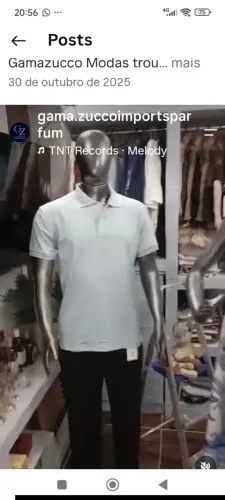 Vendo roupas feminina e masculino e perfumes árabes originais.