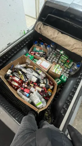 Bebidas originais com nota