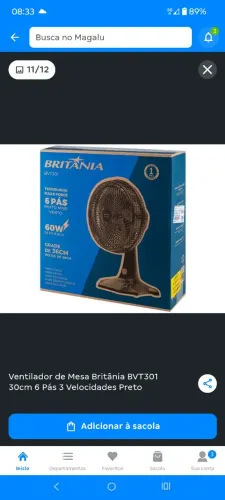Ventilador Britânia ou Mundial com ótimo preço 