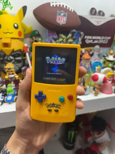 Vendo ou troco Game Boy Color (tela ips)