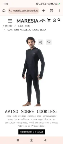 Long John roupa de mergulho<br>RLong John Masculino <br>Long John Masculino Lycra Beach Beach