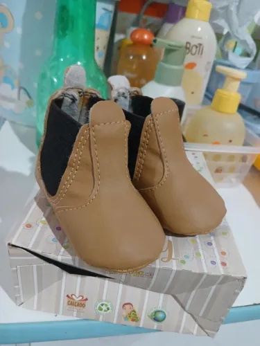 Bota bebê masculina 
