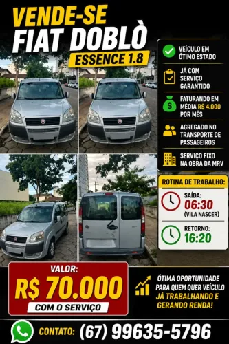 Fiat Doblo Essence 1.8 Flex 16V 5P 2013
