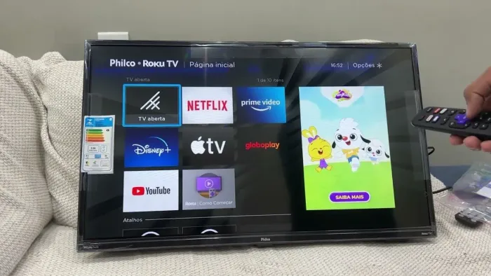 Tv philco 32 , ROKU