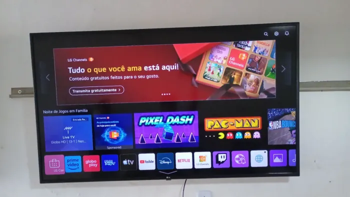 Tv LG 50 polegadas smart 4k Alexa comando de voz 