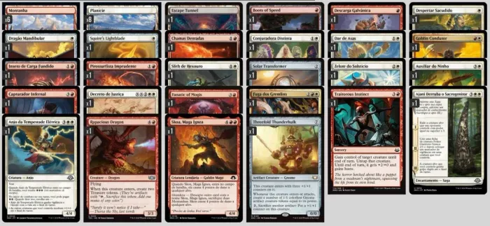 Decks 40 cartas Magic - Para aprender a jogar !