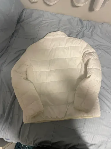 Jaqueta puffer branca
