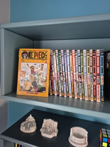 Coleçao de mangás One Piece