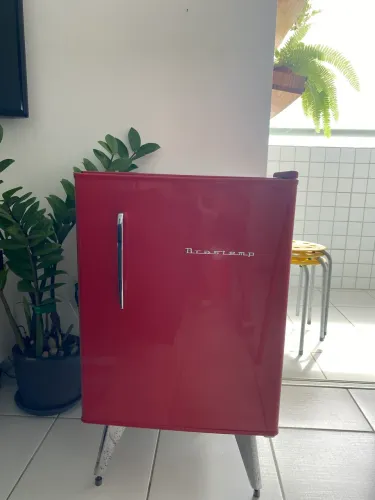 Frigobar Vermelho Retrô Brastemp