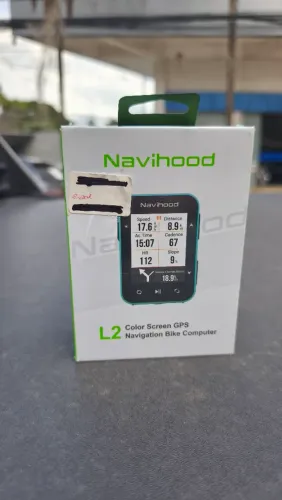 Ciclocomputador GPS Navihood L2 - Novo Na Caixa (Tela Colorida e Mapa)