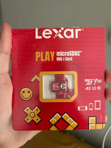 Cartão MicroSD Lexar PLAY 512GB A2 V30 U3 Original