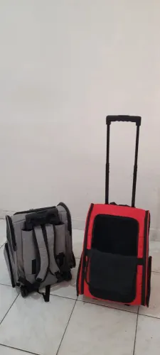 Mala De Transporte Bolsa Viagem Pet Com Rodinha