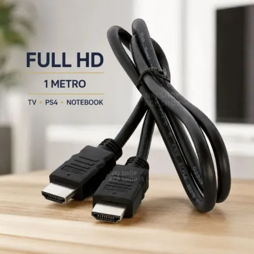 Cabo HDMI 1 Metro Full HD 1080p Novo - TV PS4 Xbox Notebook PC Monitor