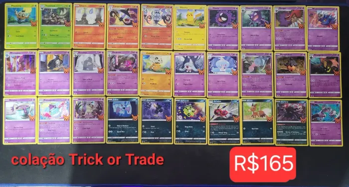 Pokemon card trick or trade 2022 completa