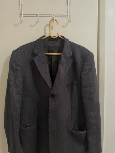 Blazer Vintage Cinza- Broksfield