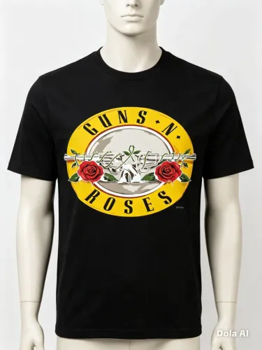 Camiseta banda de rock 