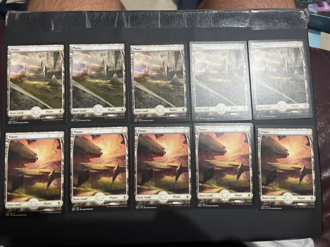 25 Terrenos Básico Fullart com 5 Estampas Diferentes