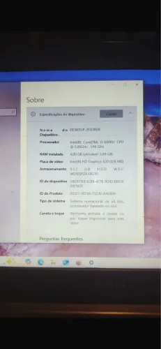 ? Notebook Vaio Intel i3 - Pronto para uso