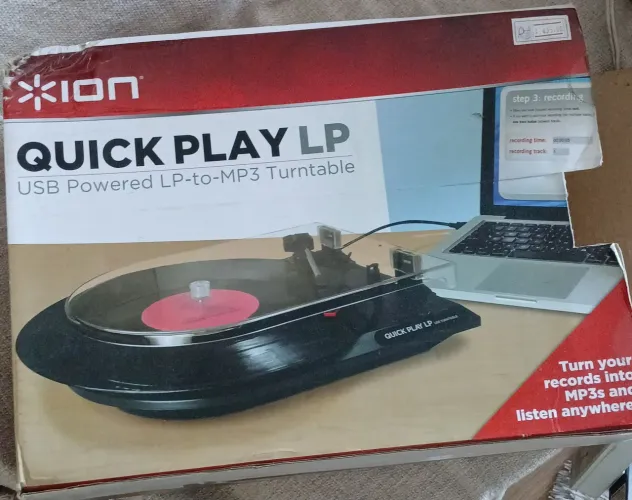 Toca discos Ion Quick play