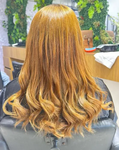 Cabelo humano liso