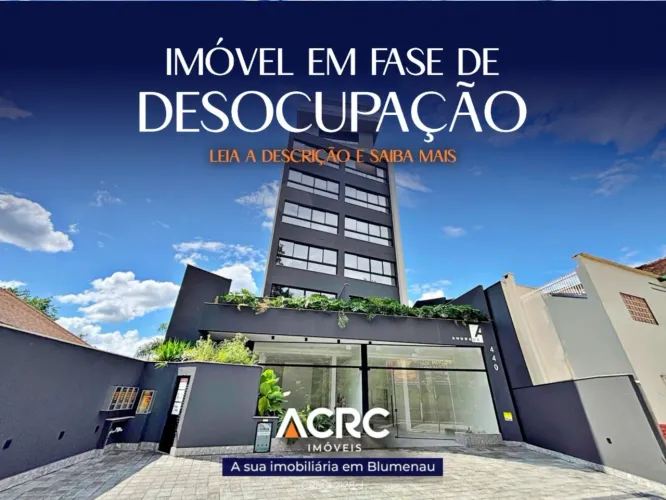 ACRC Imóveis - AP10962 - Apartamento para Locação no Bairro Centro em Blumenau