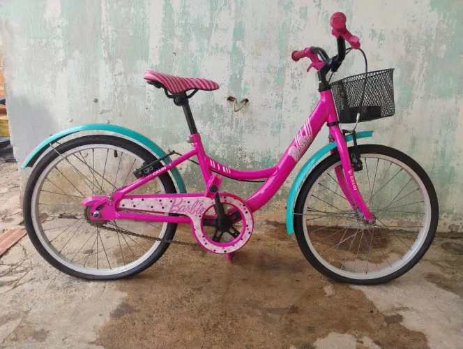 Bicicleta Caloi Barbie